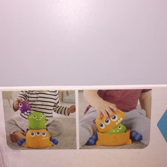 Fisher-Price Stack & Nest Monsters Infant to Toddler Toy - Picture 6 of 11